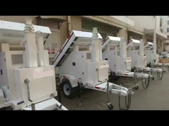 مقطورة كاميرات المراقبة الشمسية