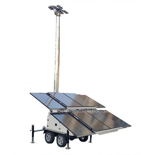 Latest company news about One model 8300solar trailer was sent to Germany