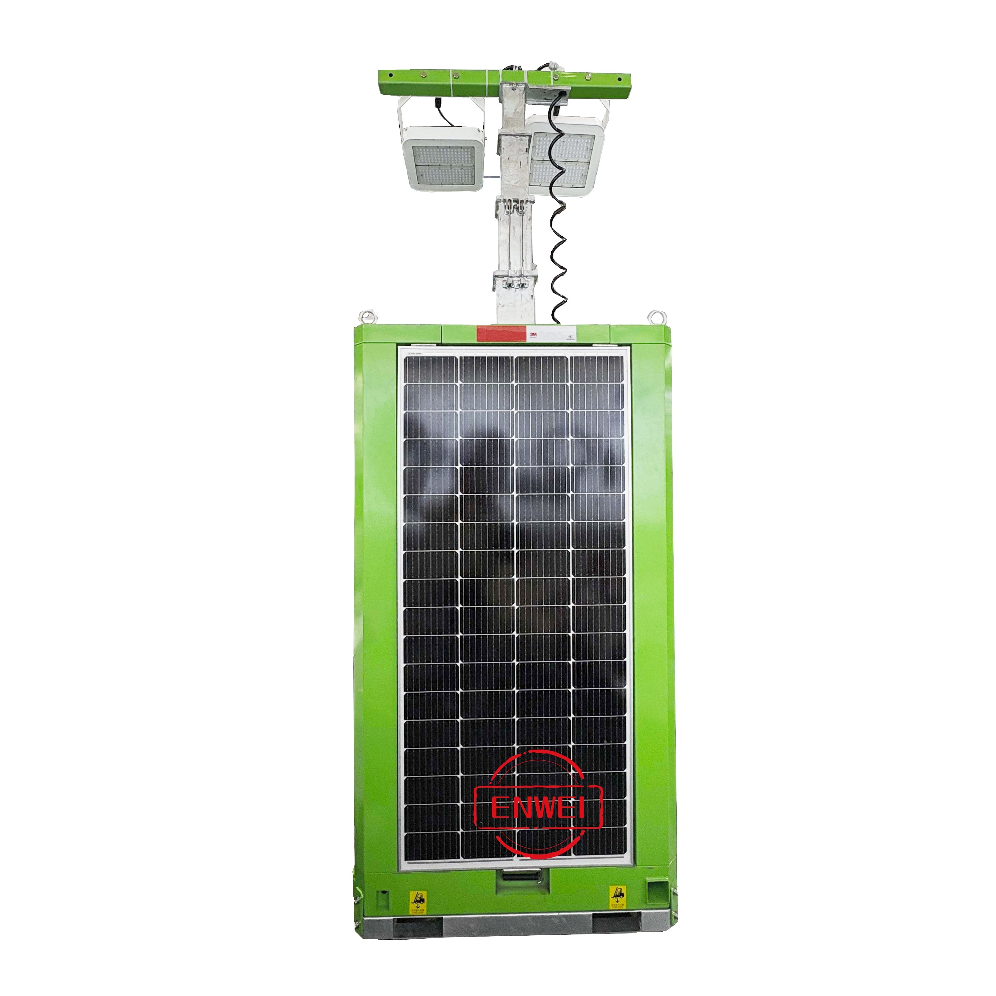 Portable Solar Cube Tower