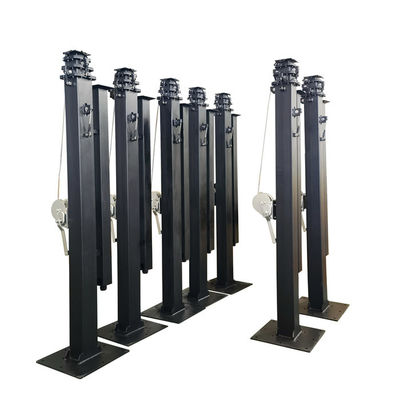 مقطوعة يدوية مصعد شمسي مقطورة كاميرا قطب 6m 19ft 7m 21ft السعر