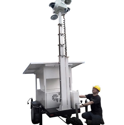 مرونة فائقة كاميرات الأمن المحمولة البرج مثبتة عالية الوضوح CCTV لمراقبة الألغام