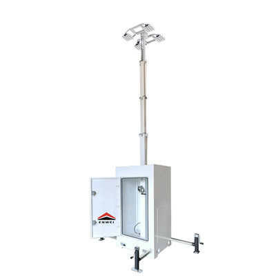 أبراج إضاءة LED محمولة ذات قدرة تحمل عالية للأحمال لإضاءة الفعاليات المؤقتة